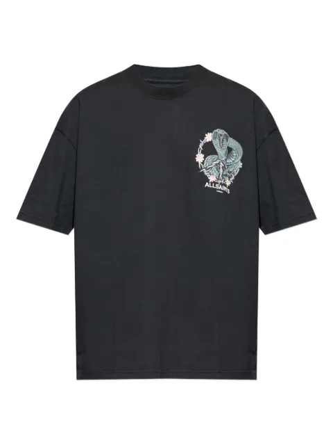 AllSaints Snakebite graphic T-shirt
