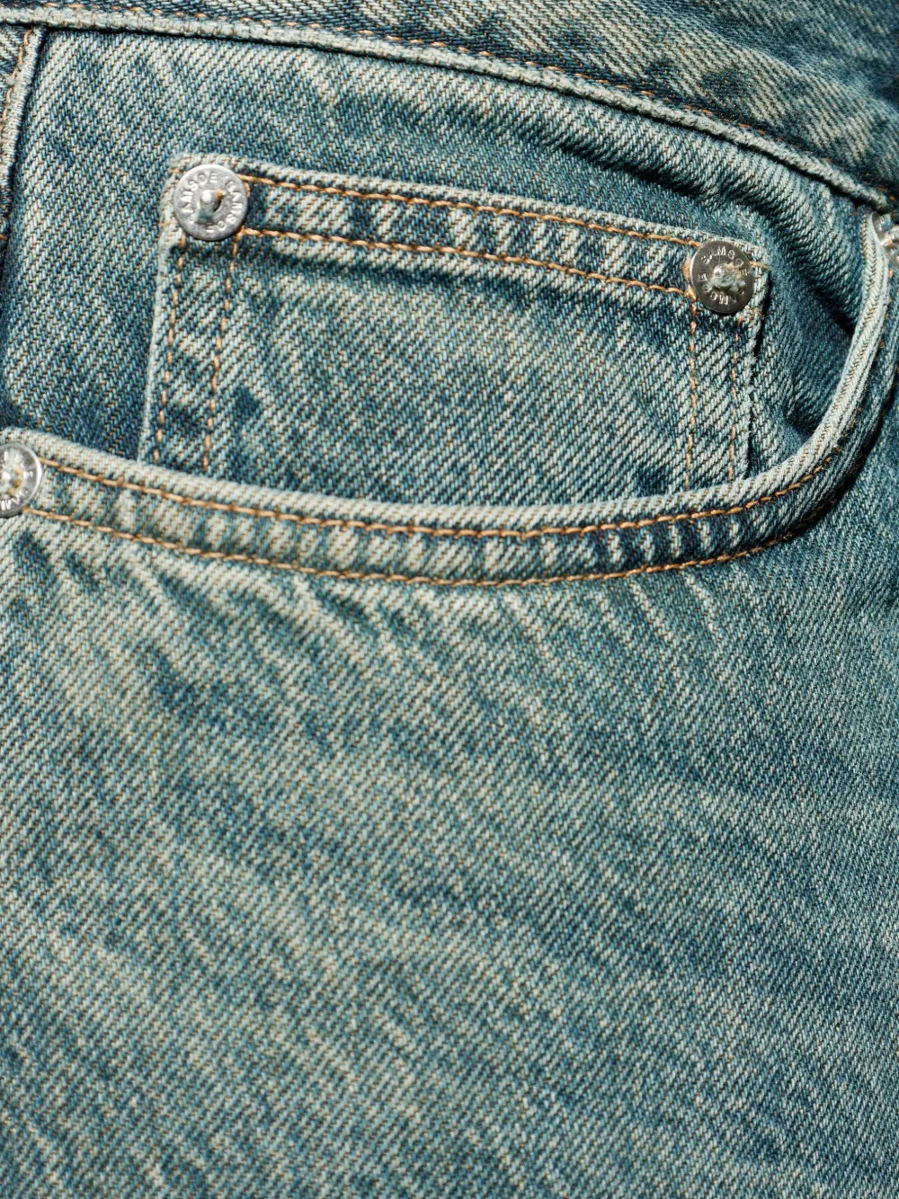 Samsoe & Samsoe Saeddie Button-fastening Jeans In Blue