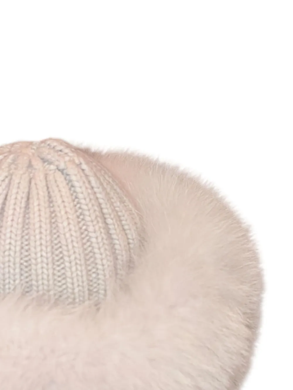 NIMA 1708 chapeau en fourrure à design côtelé | Image 2