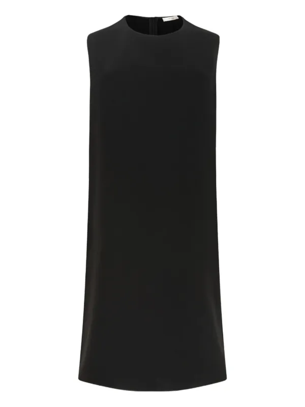 The Row Sleeveless Shift Dress | Black | FARFETCH The Row Sleeveless Shift Dress | Black | FARFETCH