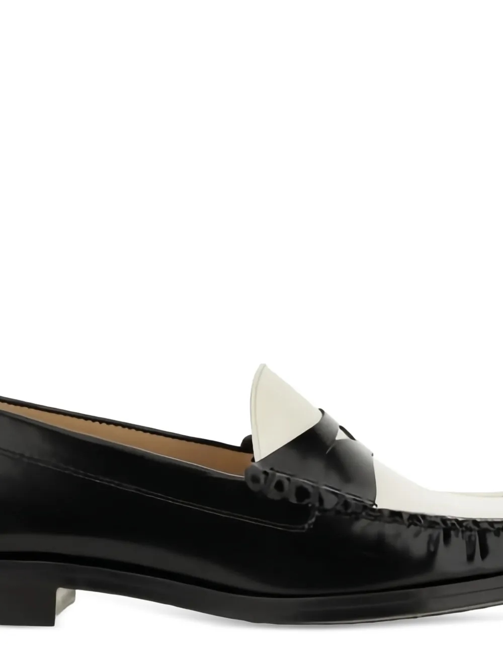 Stuart Weitzman 페니 디테일 플랫 슈즈 | Image 2