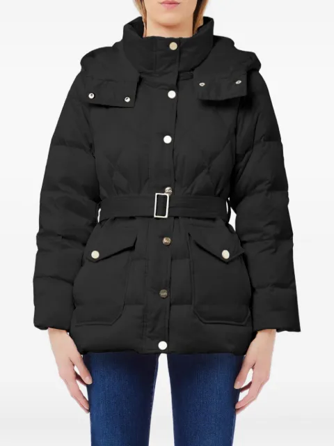 LIU JO quilted belted puffer jacket