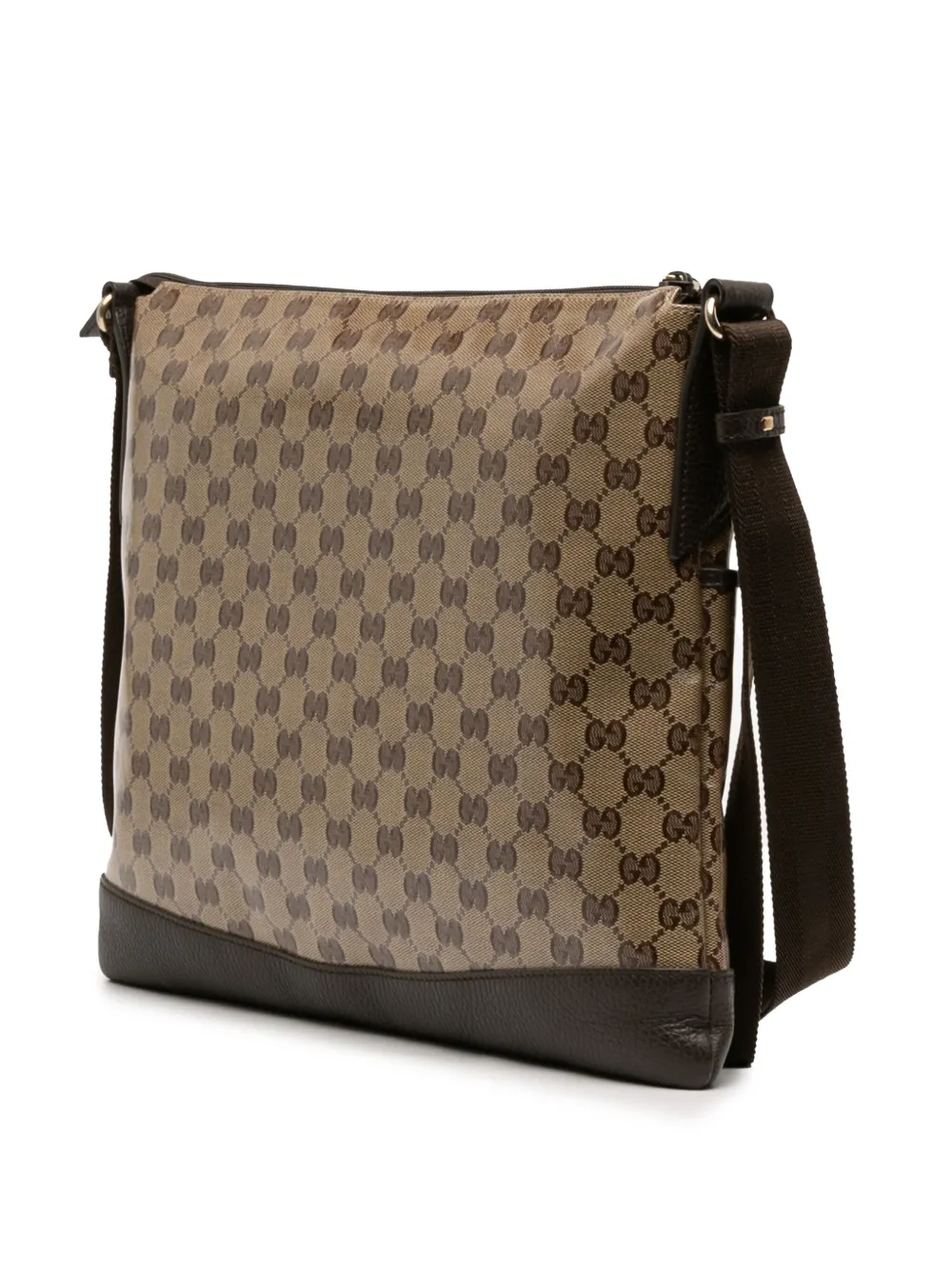 GUCCI Pre-owned 2016-2025 Gg Crystal Crossbody Bag In Brown