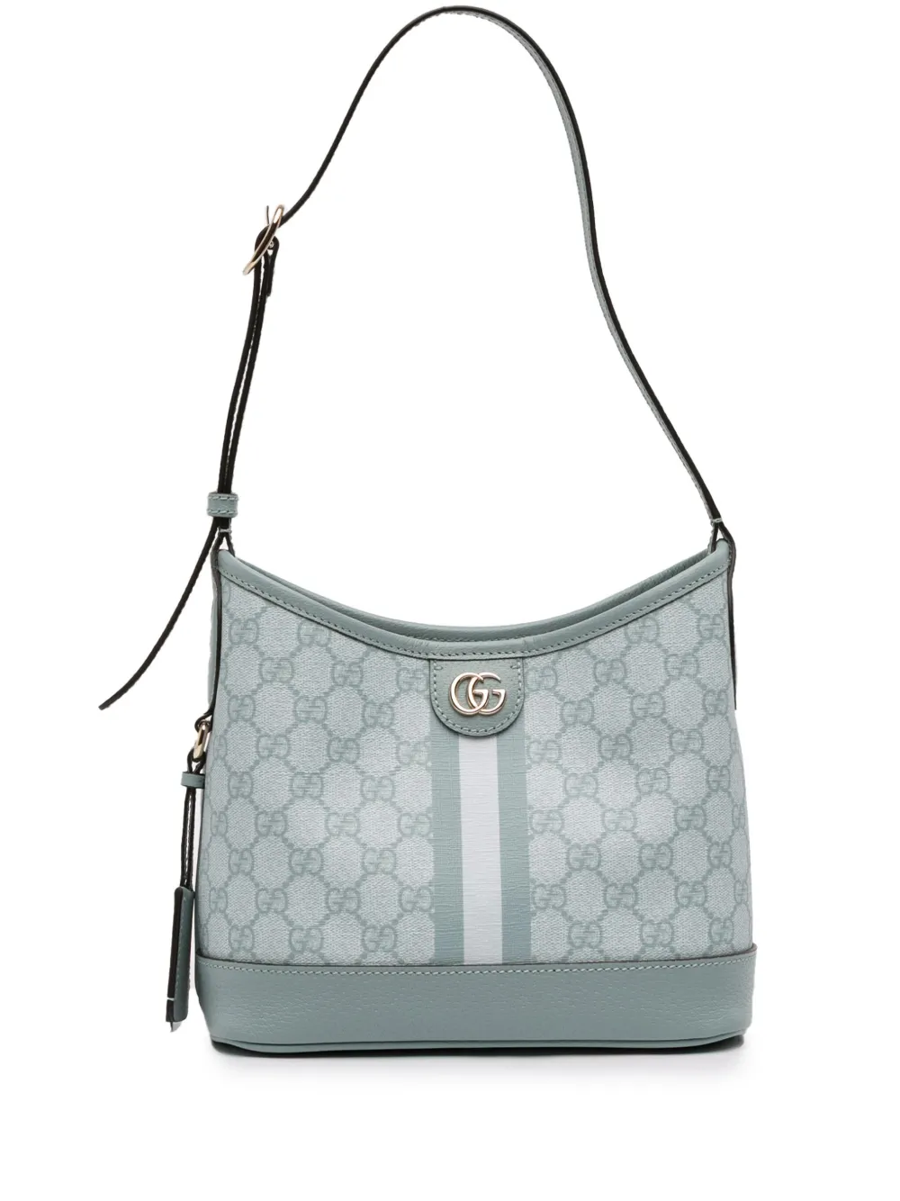 Gucci Pre-Owned 2016-2025 スモール GGスプリーム オフィディア ショルダーバッグ - ブルー