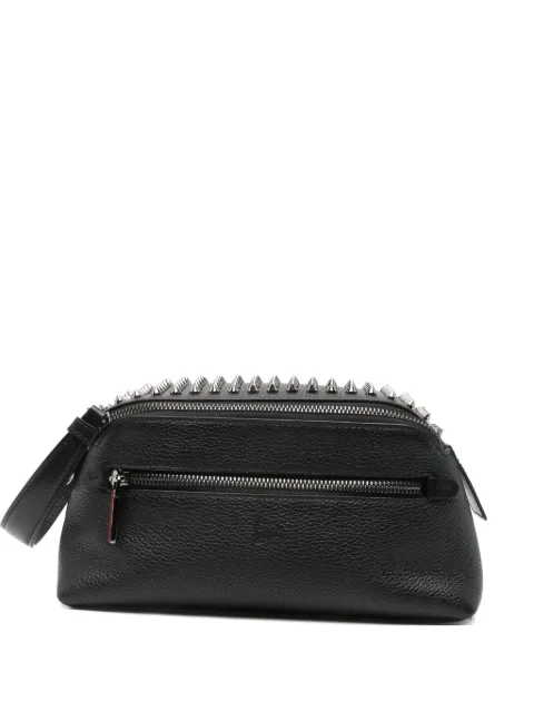 Christian Louboutin Funky studded zip wash bag 