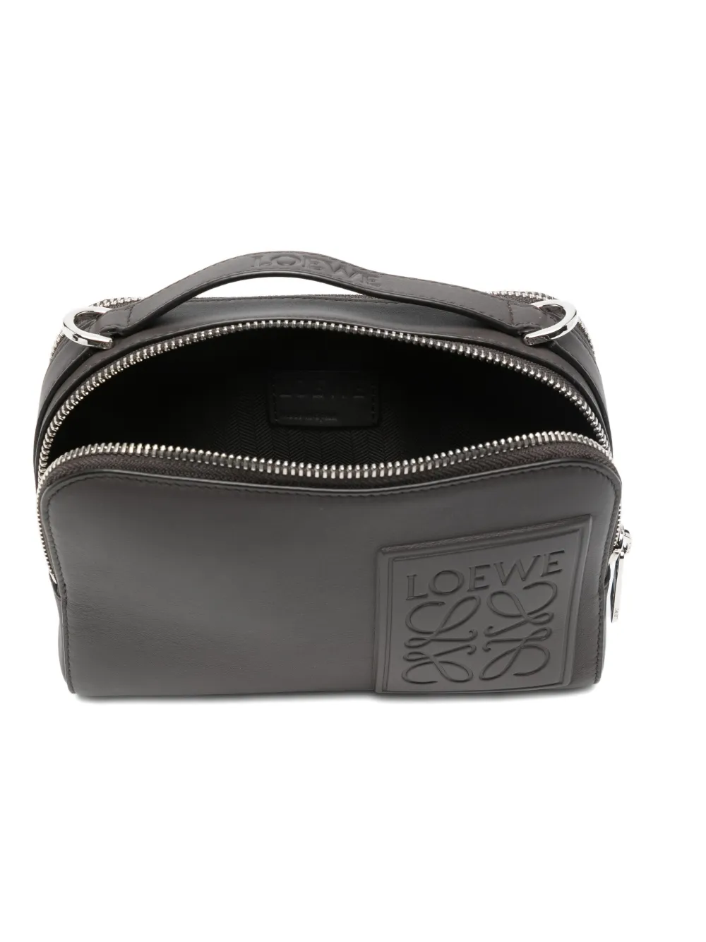 LOEWE Shopper met logopatch Grijs