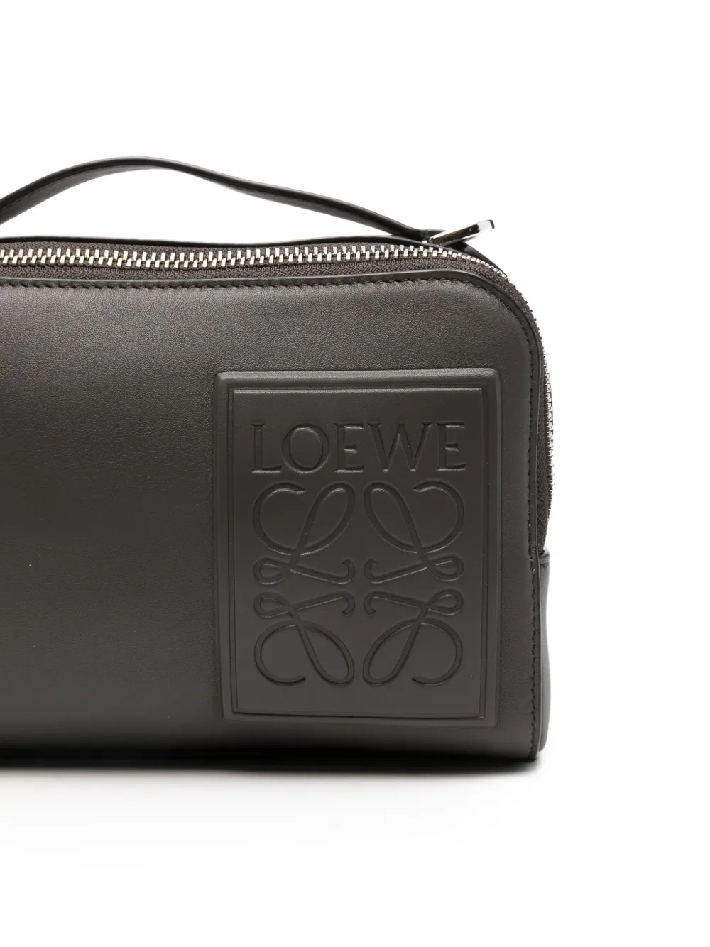 LOEWE Shopper met logopatch Grijs