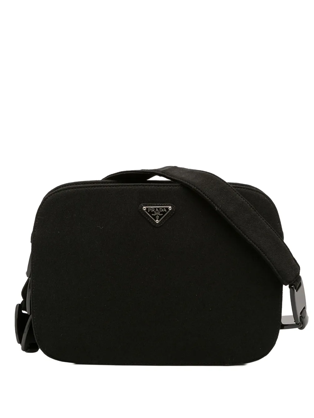 Prada Pre-Owned 2000-2013 Jersey Resin Chain shoulder bag | Black | Image 1