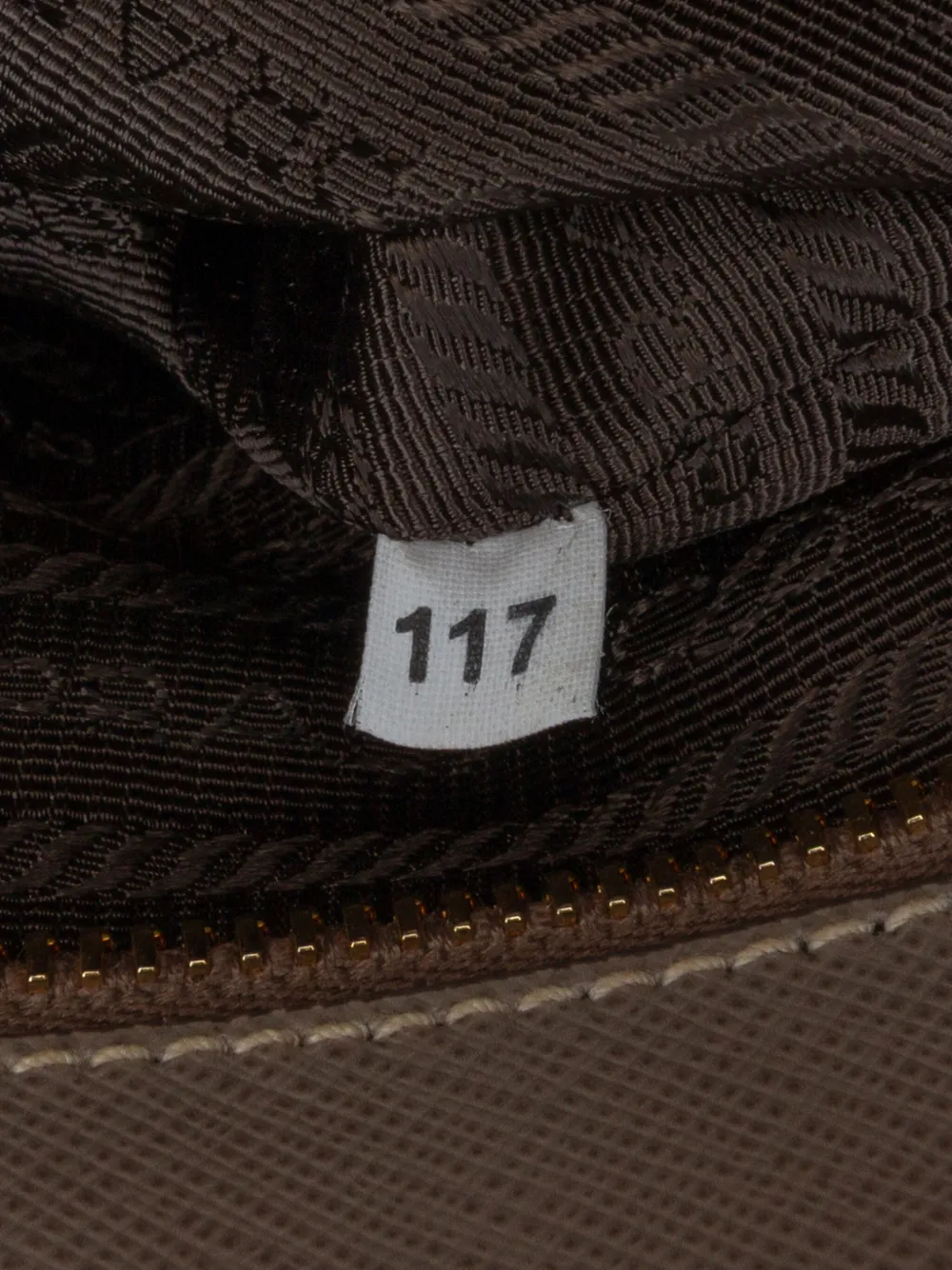 Pre-owned Prada 2000-2025 Large Saffiano Lux Galleria Double Zip Satchel In Brown