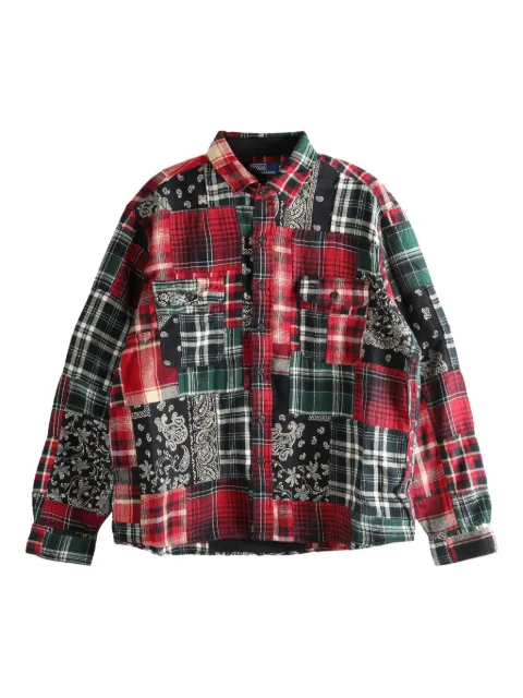 Polo Ralph Lauren patchwork checked shirt