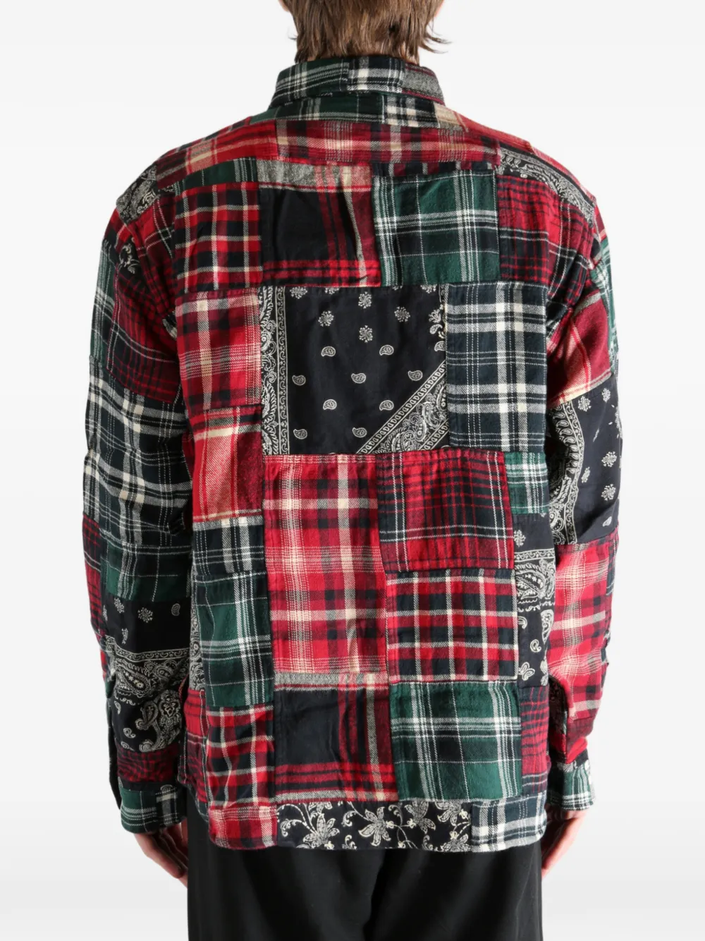 Polo Ralph Lauren Classic Fit Patchwork Flannel Workshirt In Multi