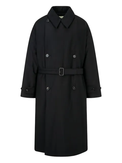 Man On The Boon. padded double trench coat