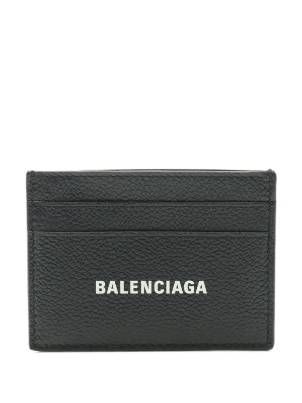 Balenciaga Pre-Owned 2010-2025 レザー キャッシュ カードケース