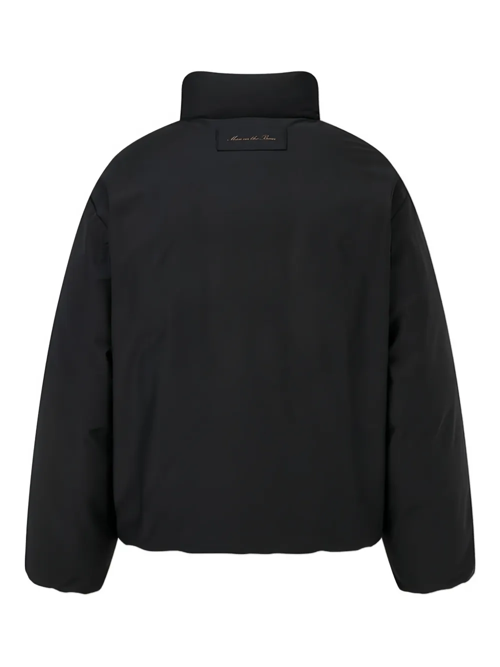 Man On The Boon. Goose Down Padding Jacket In Black