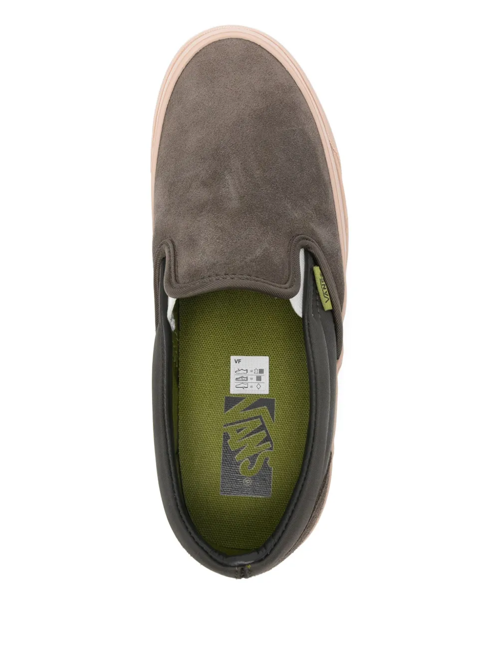 Vans Sneakers met suède vlakken Bruin