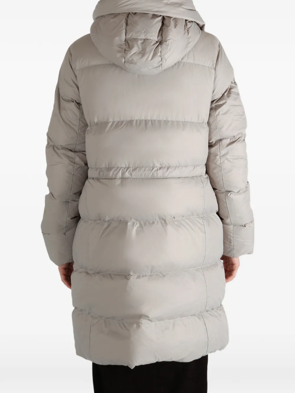 Canada Goose Hooded Puffer Coat In Neutral