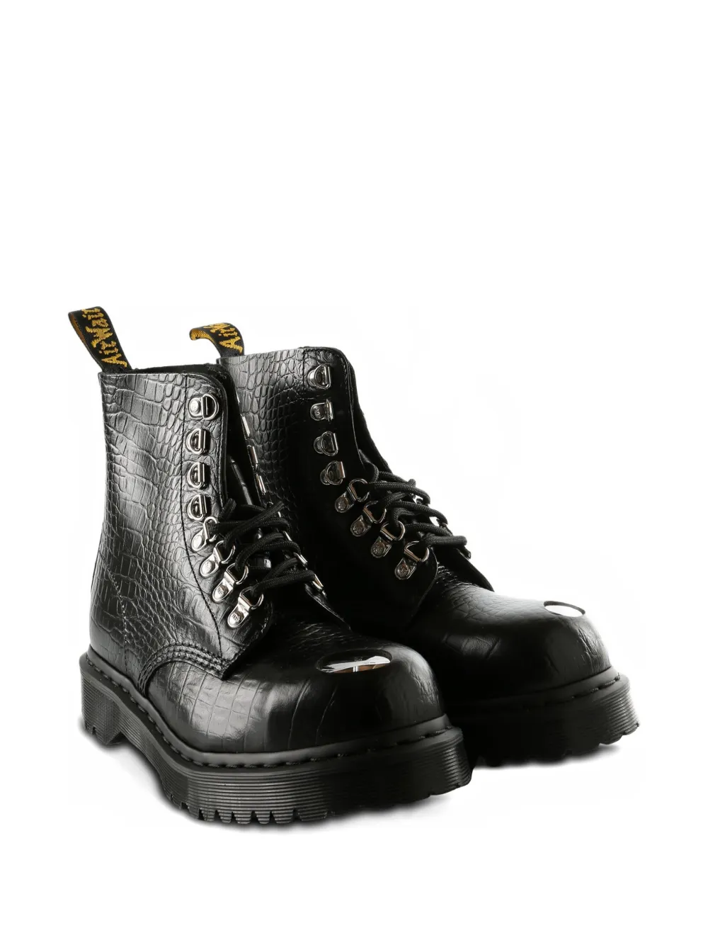 Dr. Martens 1460 Pascal Leather Boots In Black