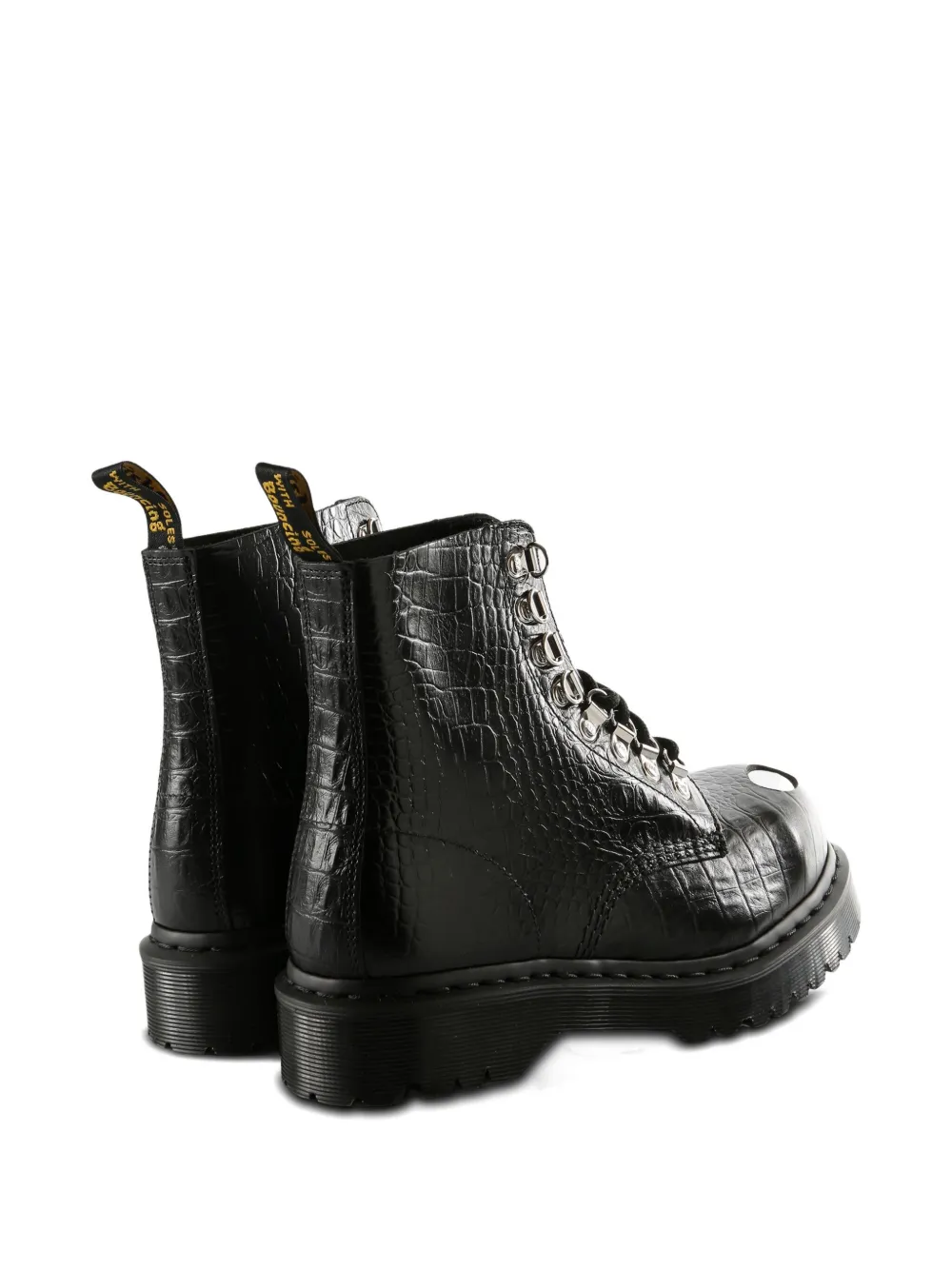 Dr. Martens 1460 Pascal Leather Boots In Black