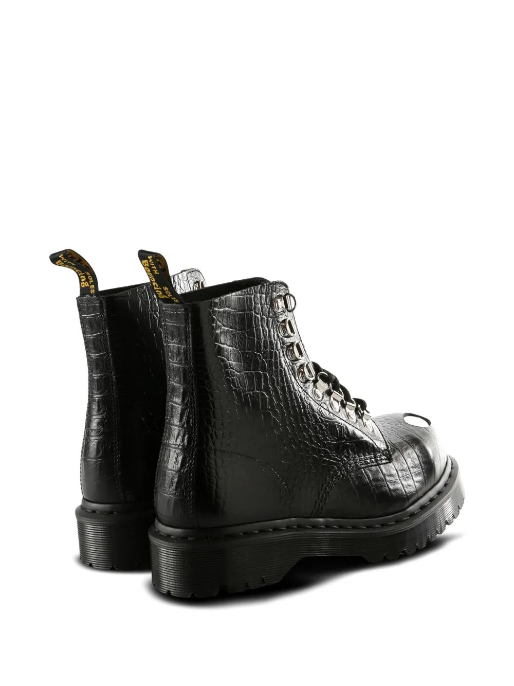 Dr. Martens 1460 Pascal leren laarzen Zwart