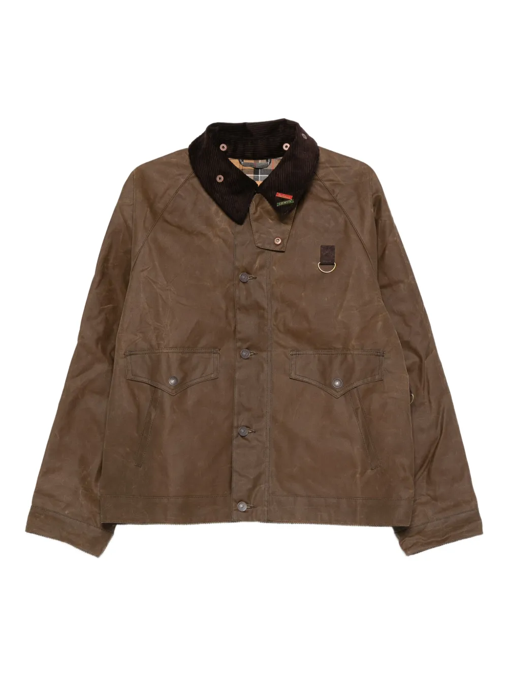 Barbour x Levi's corduroy-collar jacket | Brown | Image 1