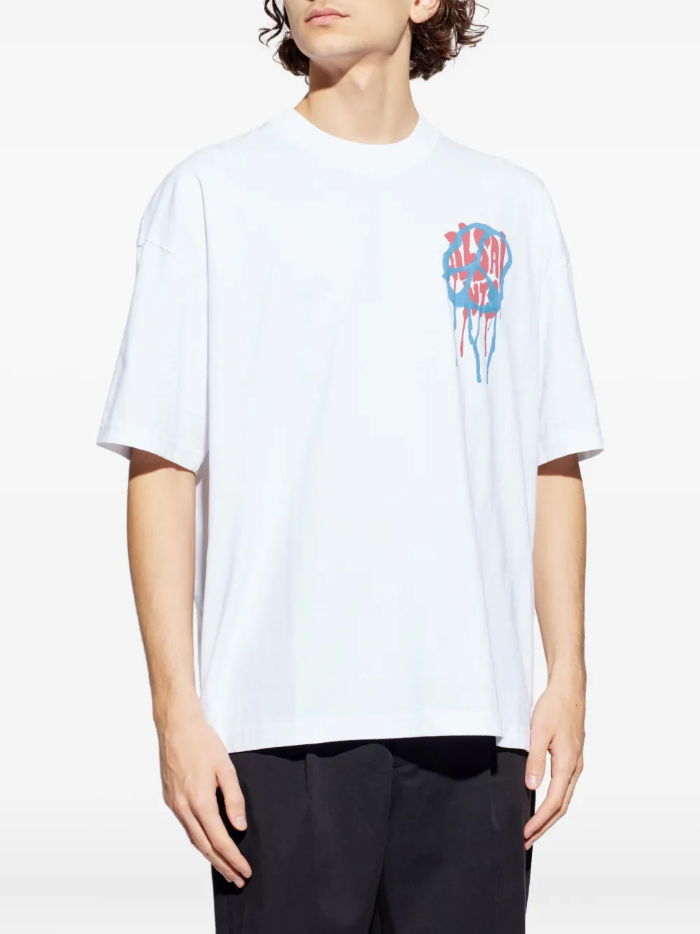  Allsaints Runner Graphic T-shirt - White 