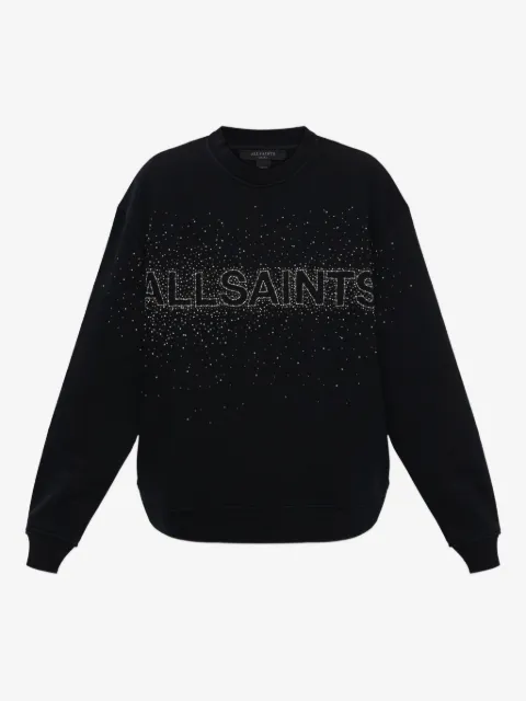 AllSaints Etta bead-embellished sweatshirt