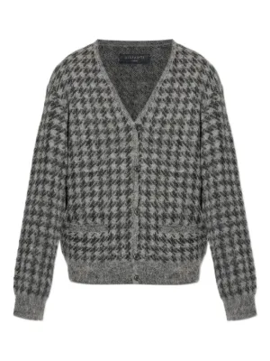 【希少】Needles V-Neck Cardigan-Houndstooth Needles V-neck Cardigan | Black | FARFETCH NO