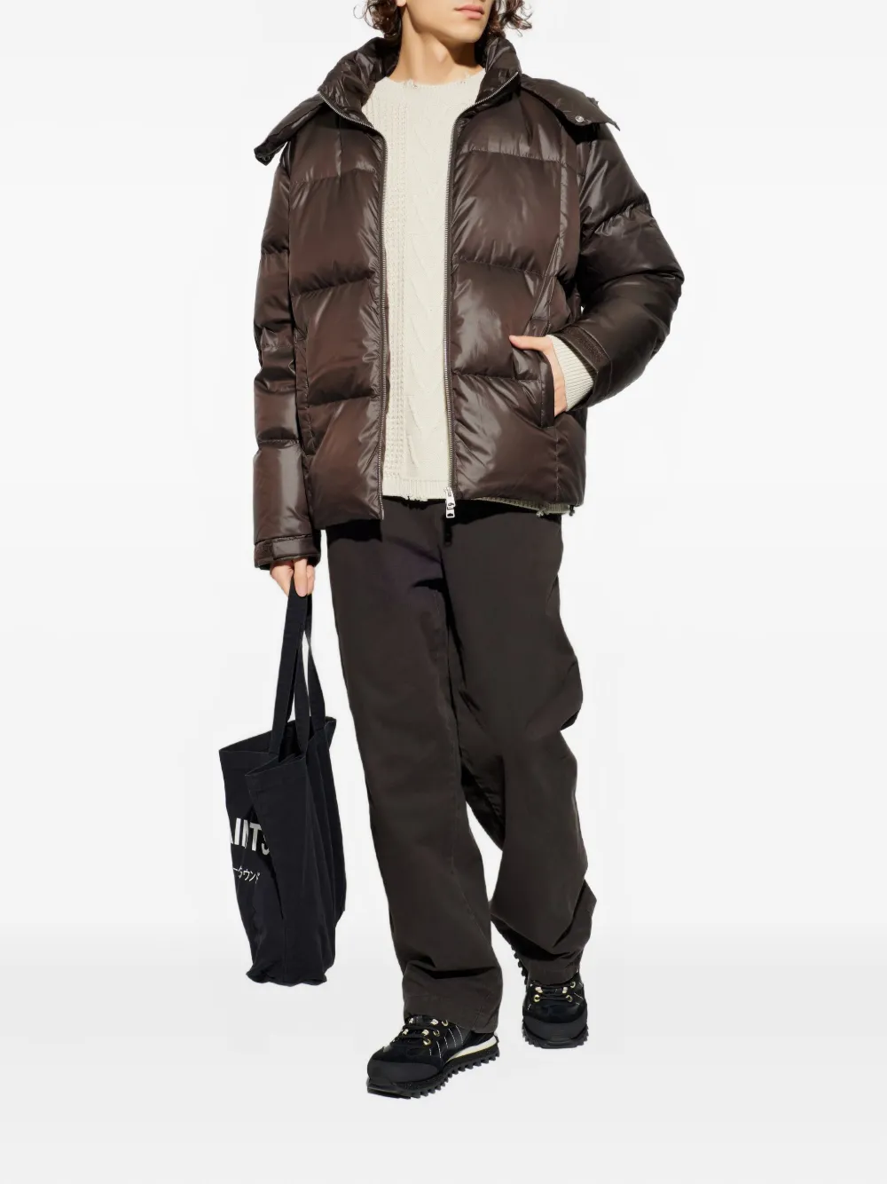 AllSaints Tenter frayed-detailing sweater | Knitted Sweaters | Image 2