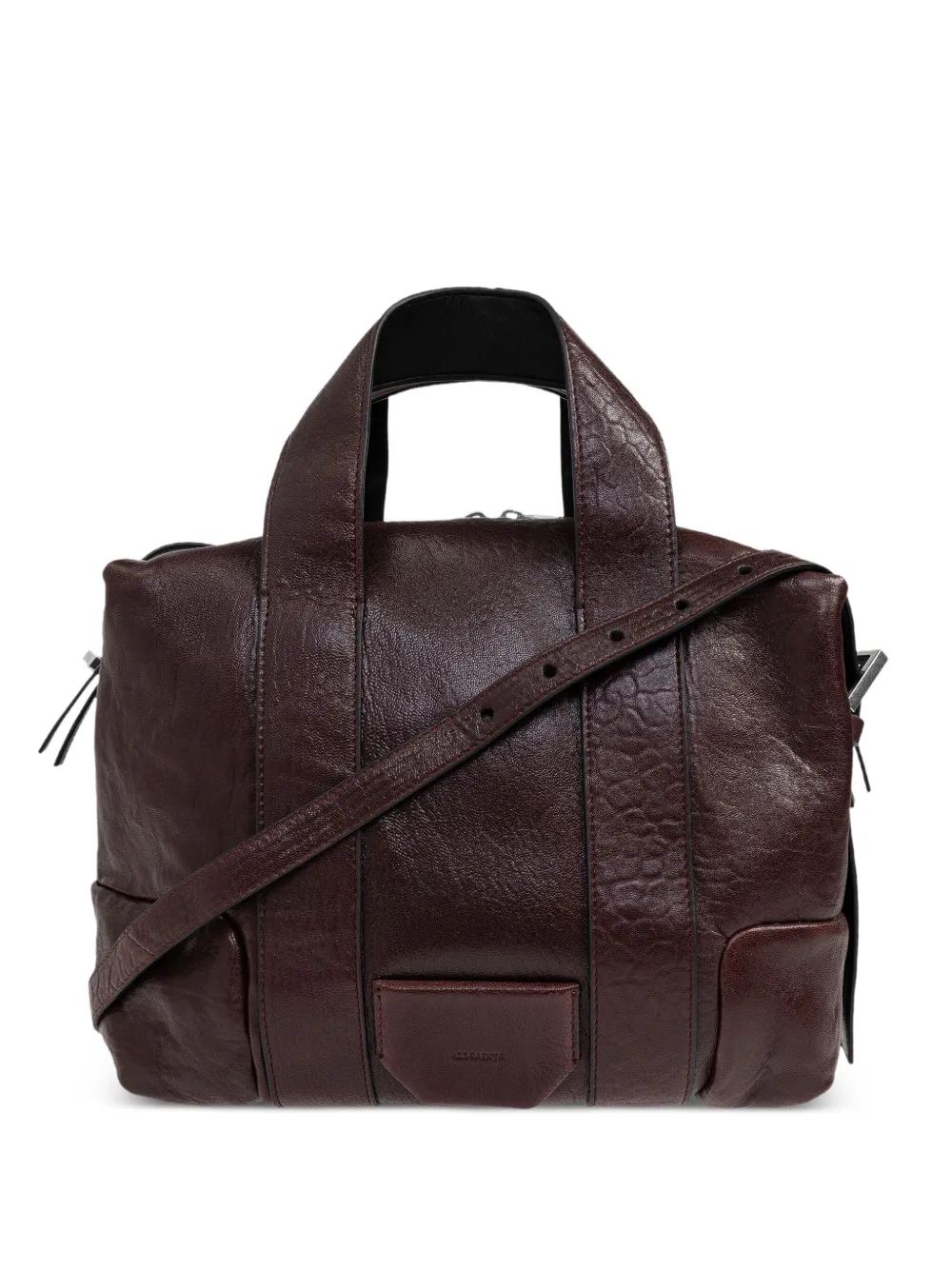 AllSaints Borsa tote Ares - Rosso