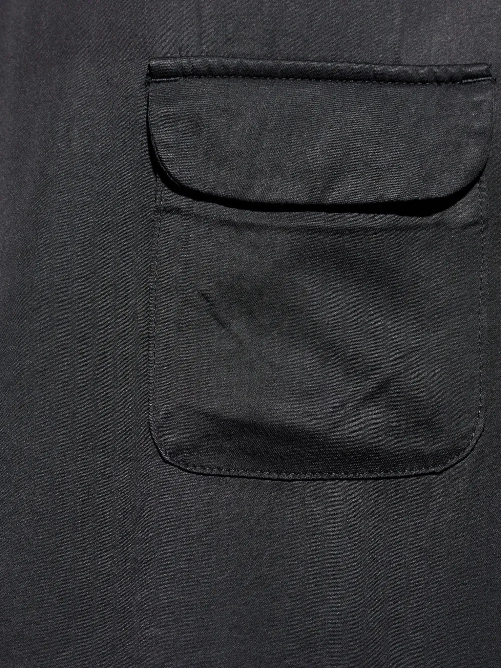 AllSaints Yodo overhemd met geborduurd detail Zwart
