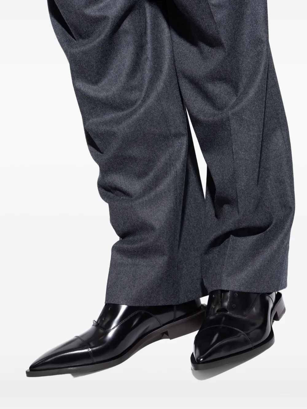 Lanvin Laceless Oxford Shoes In Multi