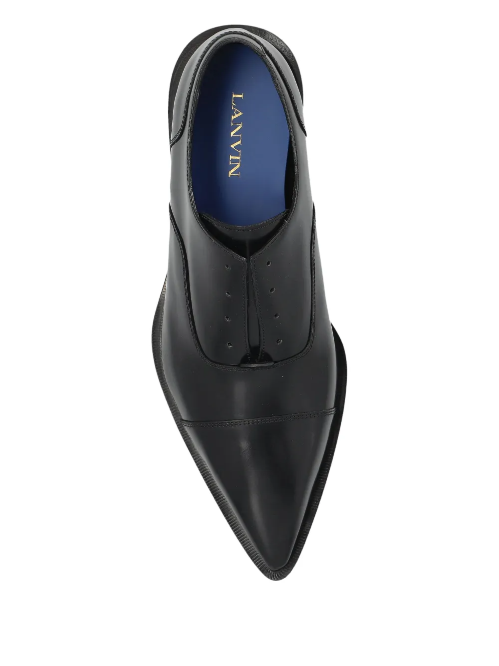 Lanvin Laceless Oxford Shoes In Multi