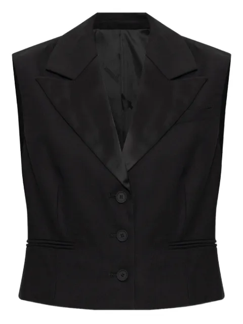 AllSaints Noa väst med knäppning