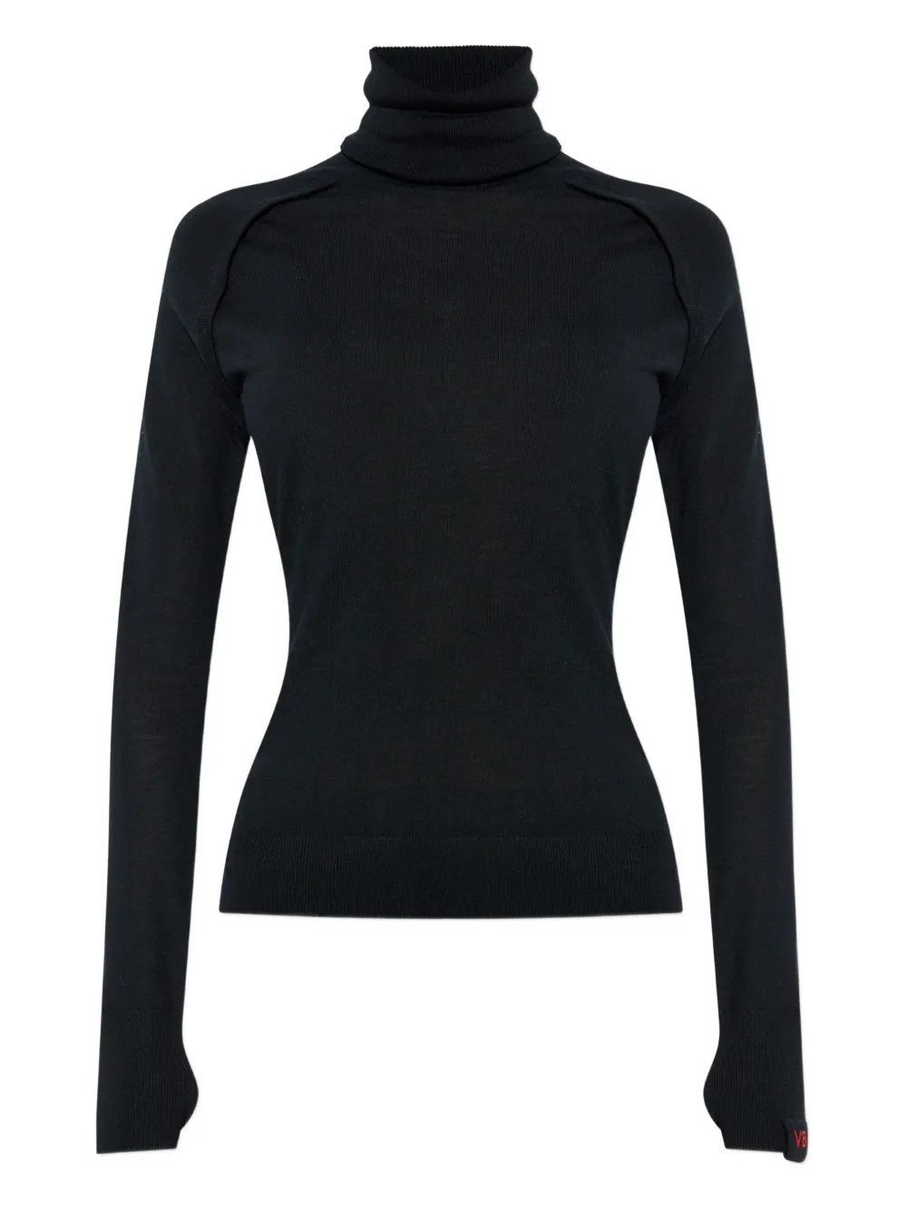Victoria Beckham turtleneck top - Nero