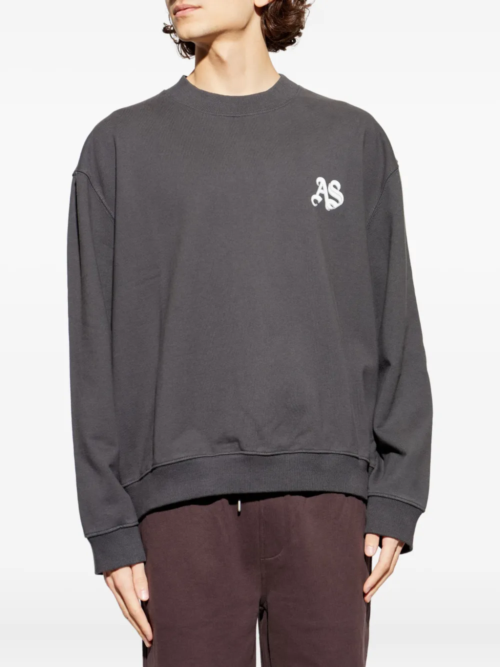  Allsaints Icon Crew-neck Sweatshirt - Black 