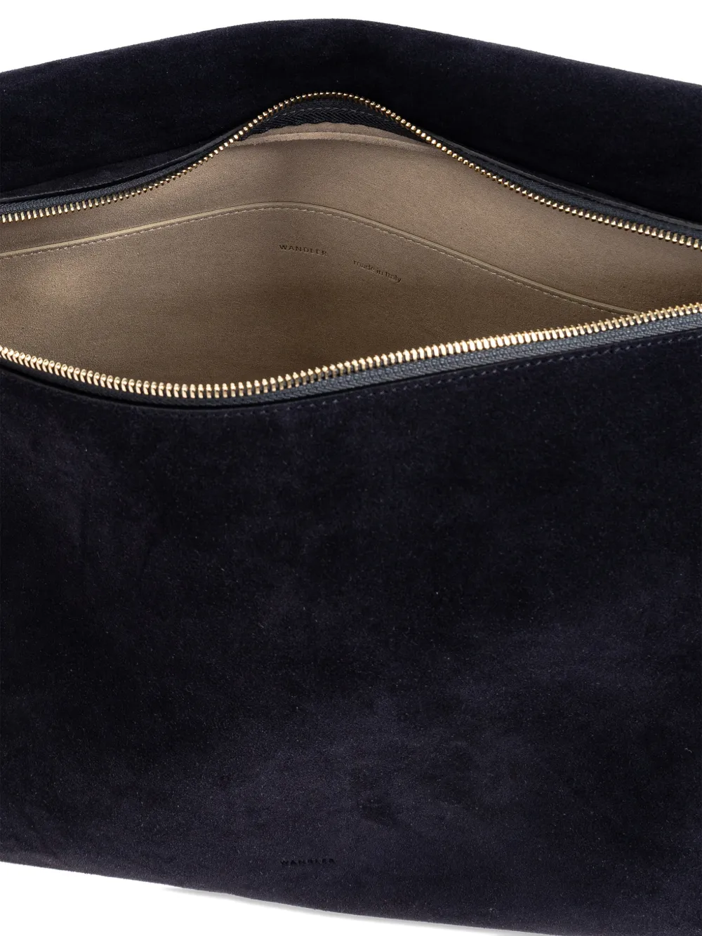 Wandler Penelope Suede Tote Bag In Black