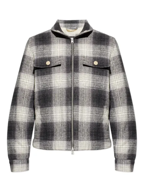 AllSaints Matheson check-patterned jacket