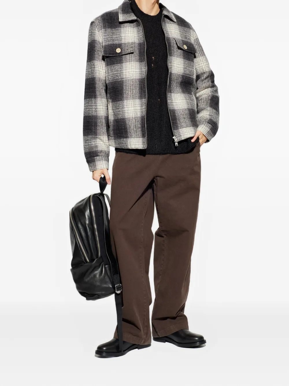 AllSaints Matheson Jacke mit Karomuster | Hemdjacken | Image 2