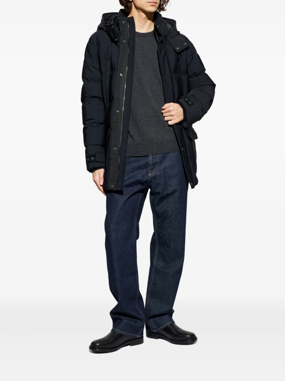 AGOLDE Magnus buttoned jeans - Blauw