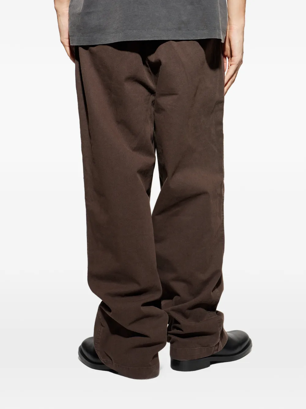AllSaints Juku broek van biologisch katoen Bruin