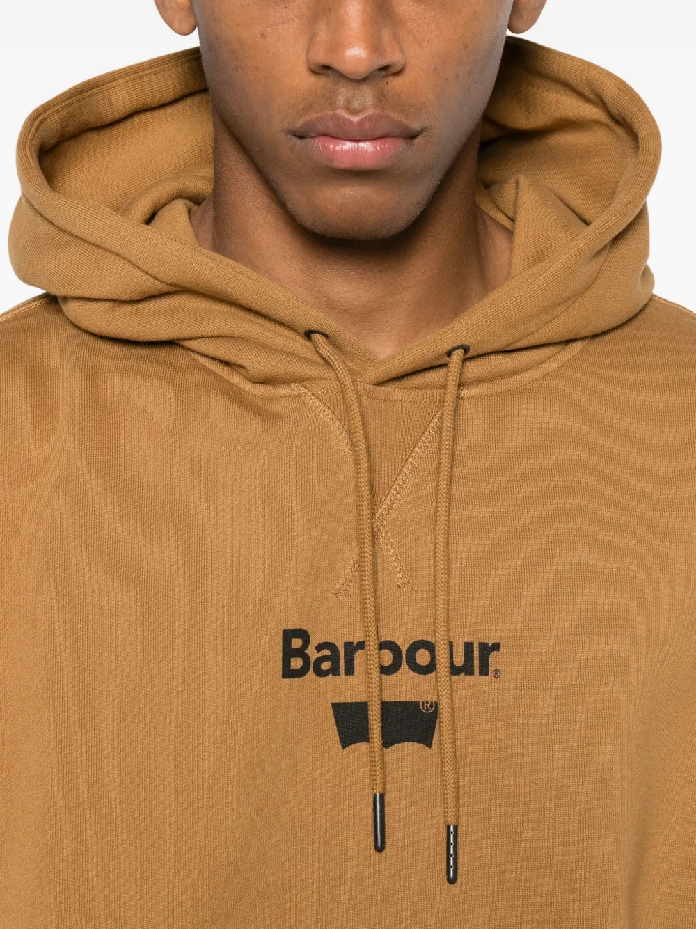 Barbour X Levi's Graphic-print Sweater In Brown