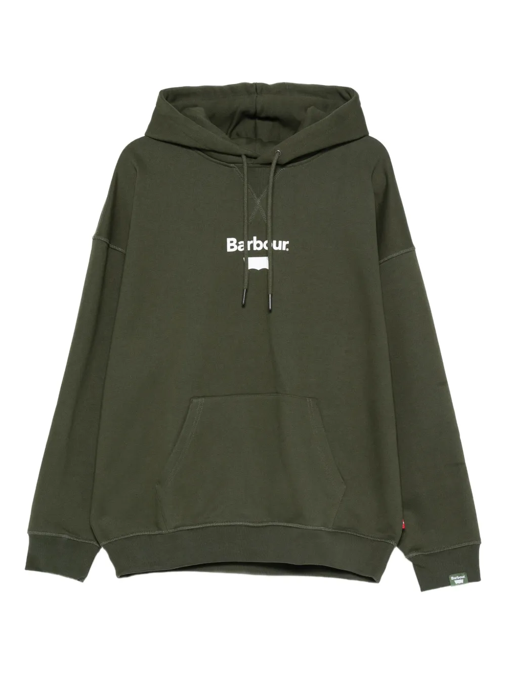 Barbour hoodie à motif monogrammé | vert | Image 1