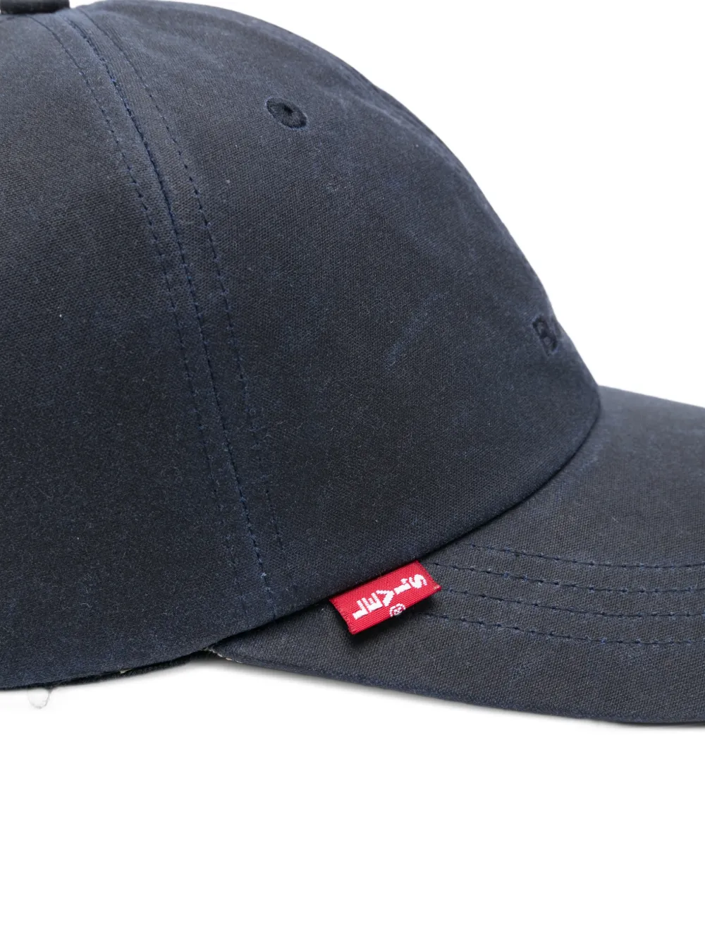 Barbour X Levis Logo-embroidered Baseball Cap In Blue