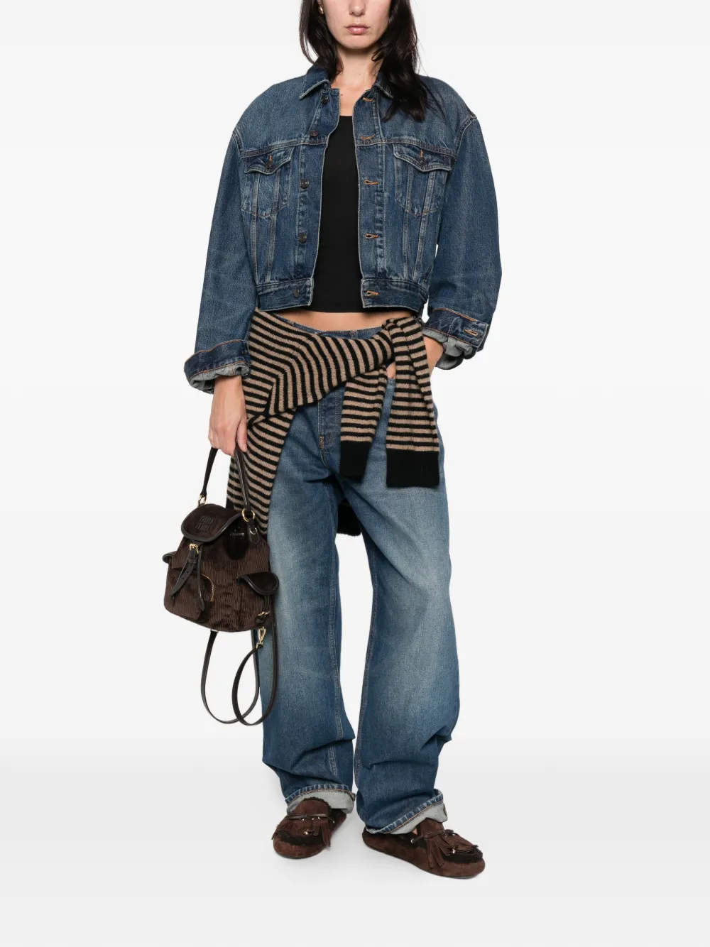 FRAME chaqueta vaquera con bolsillo | Chamarras de mezclilla | Image 2