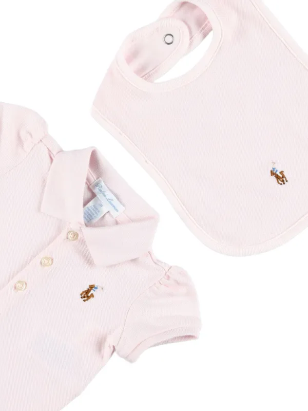 POLO RALPH LAUREN KIDS ベビーウェア セット | ピンク | FARFETCH JP
