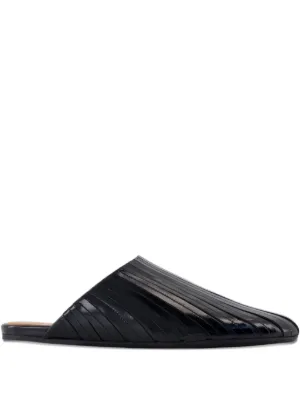 Balenciaga レザーミュール | ブラック | FARFETCH JP