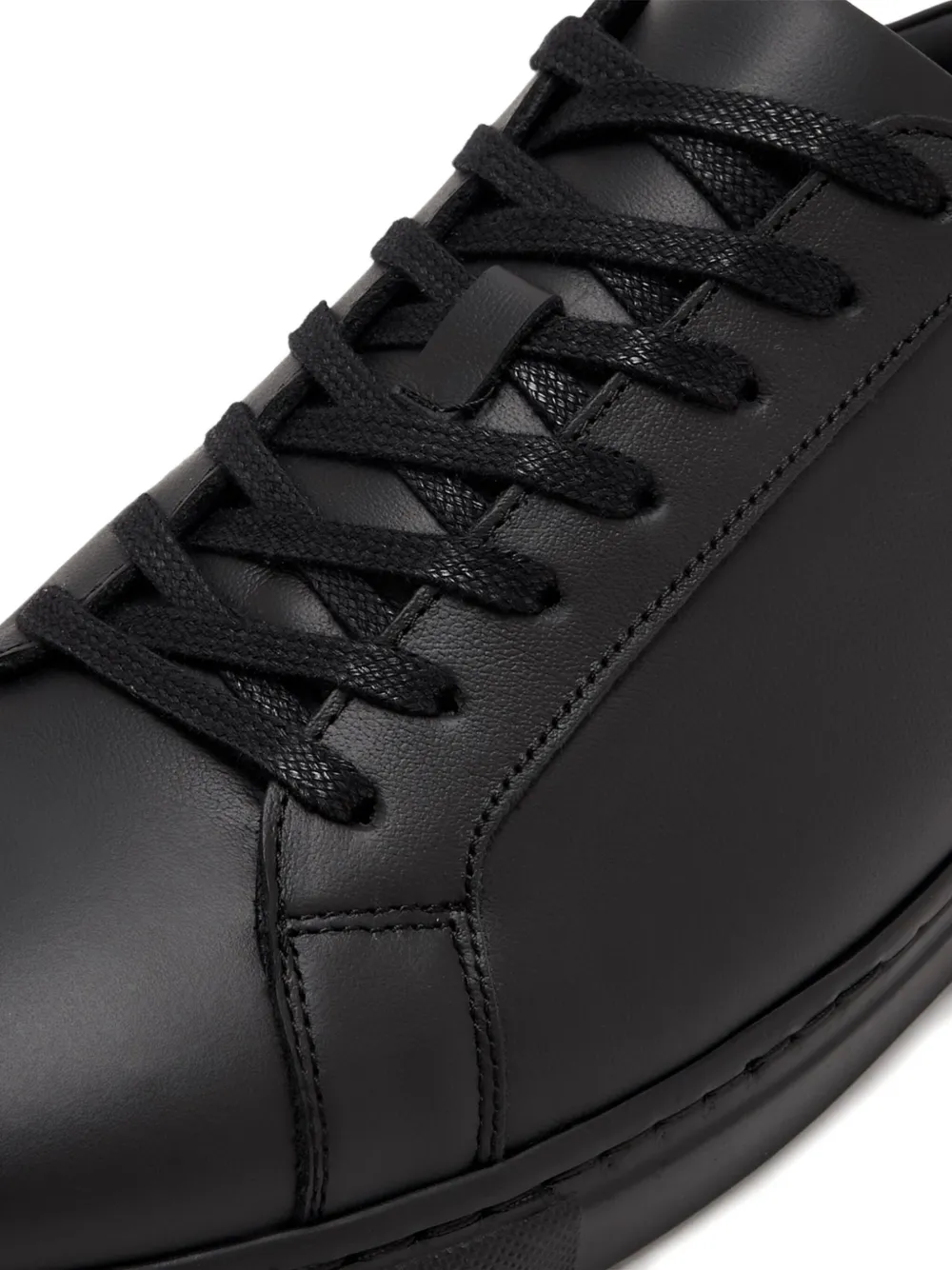Forsa Caleb Lace-up Sneakers In Black