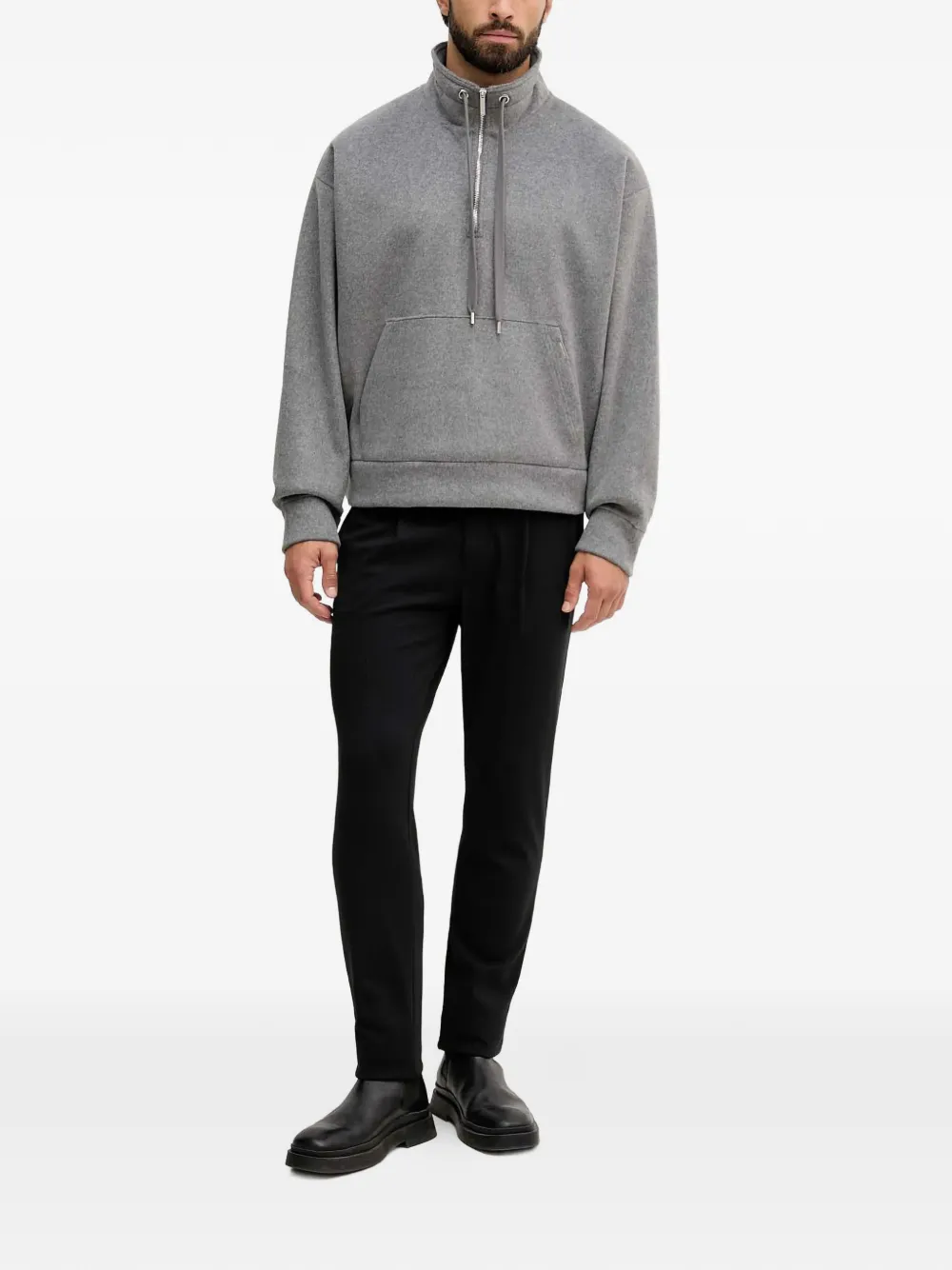 Michael Kors zip pocket sweatshirt - Grijs