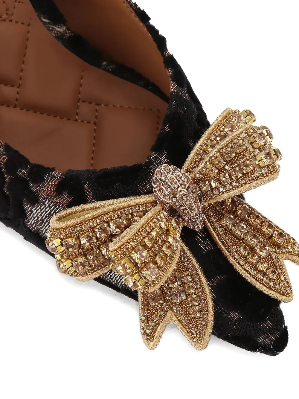 Kurt Geiger London Belgravia pumps verfraaid met strik Bruin