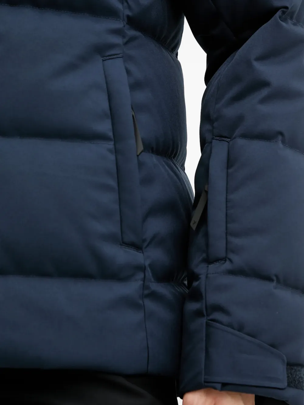 Peak Performance Gewatteerde skikleding met capuchon Blauw